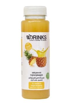 5Drinks Cold Pressed Tropical Pineapple, 250 ml